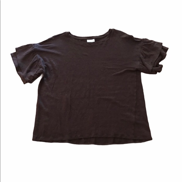 J Jill Tops J Jill 0 Linen Brown Short Sleeve Top Poshmark J Jill Tops J Jill 0 Linen Brown Short Sleeve Top Poshmark